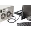 Cabo de ligação HDMI Premium High Speed DIGITUS, Type-A M/M, 1m com Ethernet, Ultra HD 60p, preto