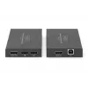 Transmissor e recetor AV, Digitus, conjunto extensor HDMI KVM IP, 1920 x 1200 píxeis, 150 m