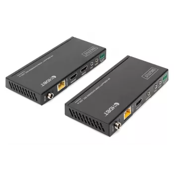 Conjunto extensor HDBaseT HDMI DIGITUS 150m 4K/60Hz 18 Gbps YUV 444 HDR