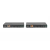 DIGITUS DS-55508 kit extensor HDMI 4K HDBaseT, 150 m, 4K/60Hz, 18 Gbps, YUV 4:4:4, HDR, PoC, RS-232, IR