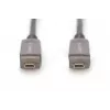 Cabo de fibra ótica híbrido DIGITUS 4K – HDMI AOC com ficha removível, 30 m