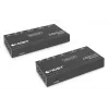 Conjunto extensor DIGITUS 4K HDBaseT 70m PoC RS232 IR preto