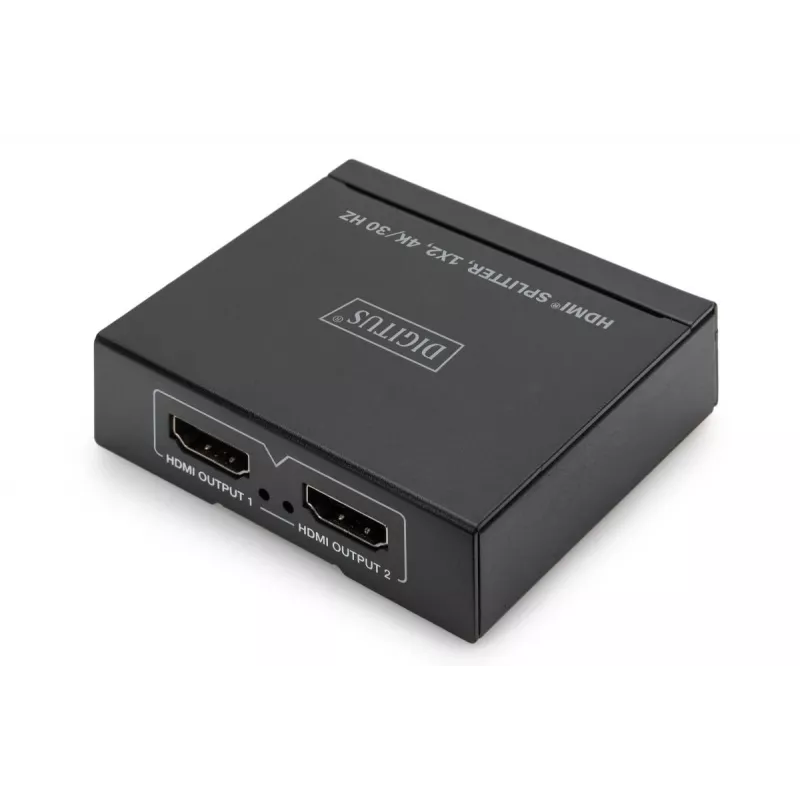 Splitter HDMI DIGITUS 4K. 1x 2 4K/30Hz. preto
