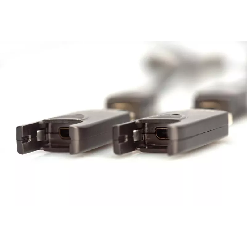Cabo de fibra ótica híbrido DIGITUS 4K – HDMI AOC com ficha removível, 20 m