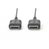 Cabo de ligação HDMI High Speed DIGITUS, Type-A, HighFlex M/M, 2,0 m, 4K Ultra HD@30Hz, ativo, CE, dourado preto