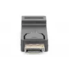 Adaptador DisplayPort DIGITUS, DP - HDMI Type-A M/F, com bloqueio, DP 1.1a, Full HD, CE, preto