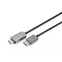Cabo adaptador Digitus DB-340305-018-S de DisplayPort para HDMI tipo A, 8K, 1,8 m, preto