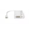 DIGITUS DB-340509-002-W adaptador de Mini DisplayPort para DisplayPort/HDMI/DVI, 1080p/60 Hz, 0,2 m, branco