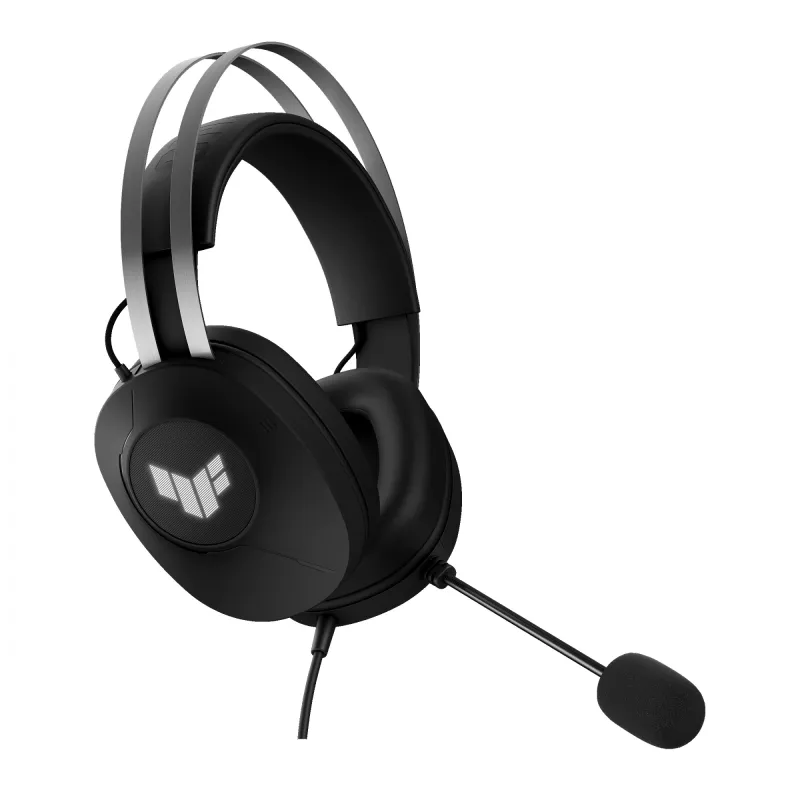 Headset ASUS TUF Gaming H1 Gen II com fios, arco de cabeça, USB Type-A, preto
