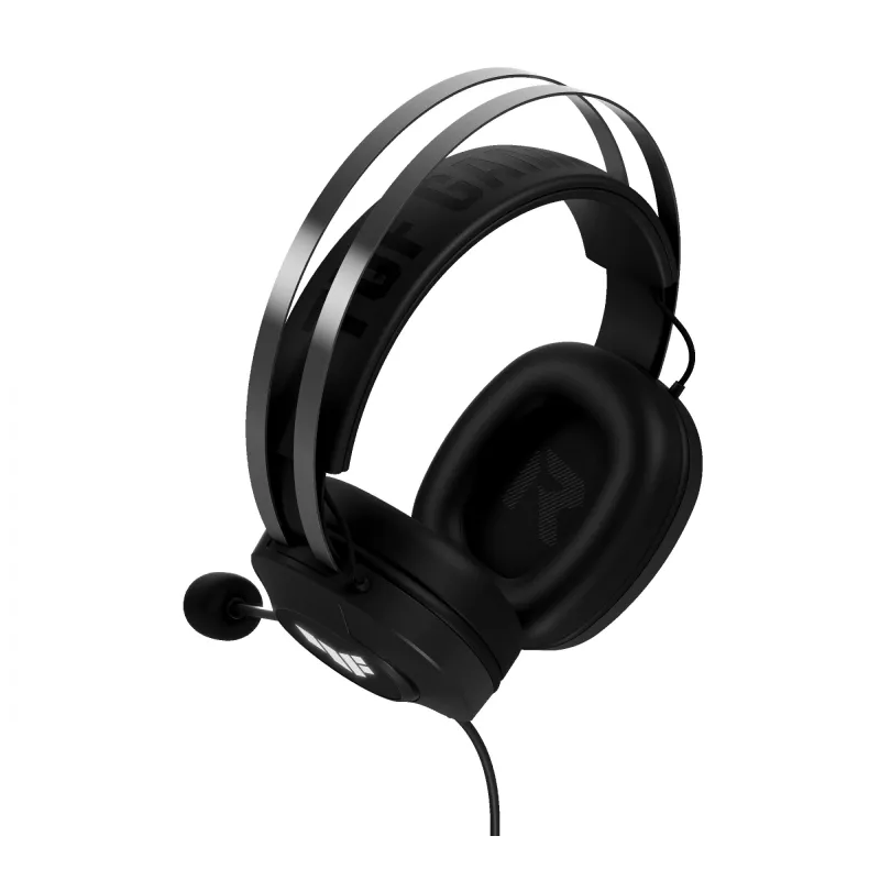 Headset ASUS TUF Gaming H1 Gen II com fios, arco de cabeça, USB Type-A, preto