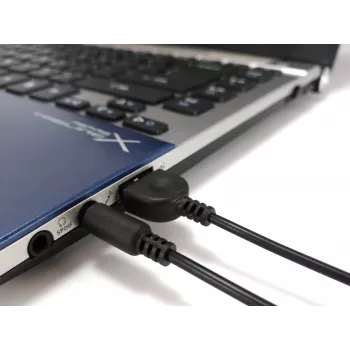 Altifalante Mini USB Equip, 2.0 canais, com fios, 3 W, 90 – 20 Hz, 40 Ω, preto