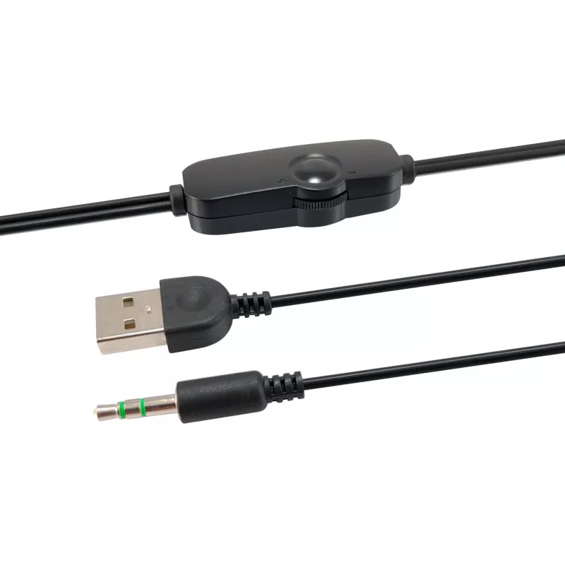 Altifalante Mini USB Equip, 2.0 canais, com fios, 3 W, 90 – 20 Hz, 40 Ω, preto