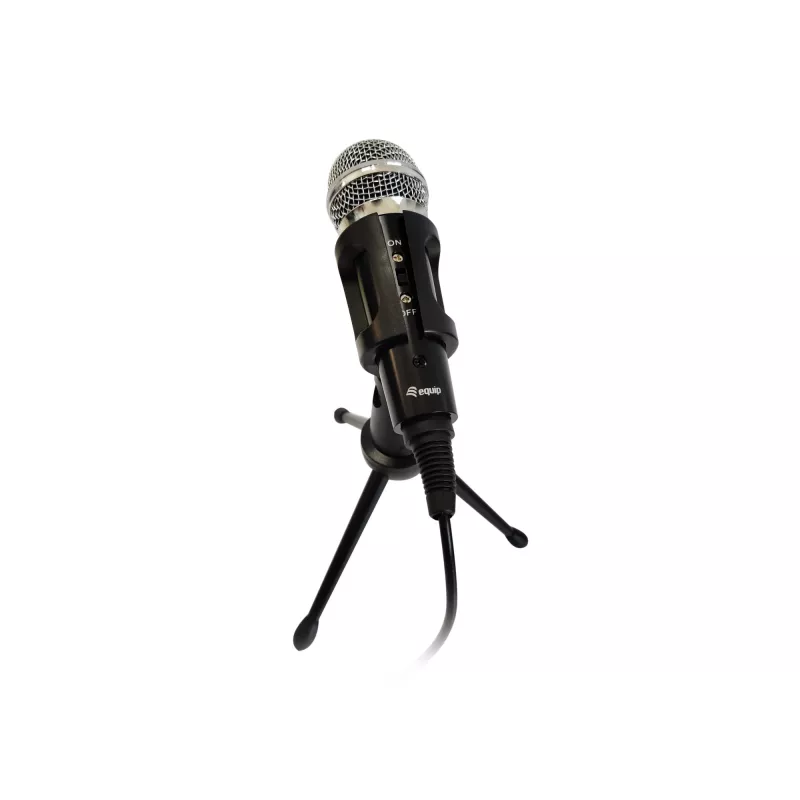 Microfone de secretária Equip Mini Desk, -30 dB, 30 - 16000 Hz, 2200 Ω, com fios, 3,5 mm (1/8 polegadas)