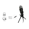 Microfone de secretária Equip Mini Desk, -30 dB, 30 - 16000 Hz, 2200 Ω, com fios, 3,5 mm (1/8 polegadas)