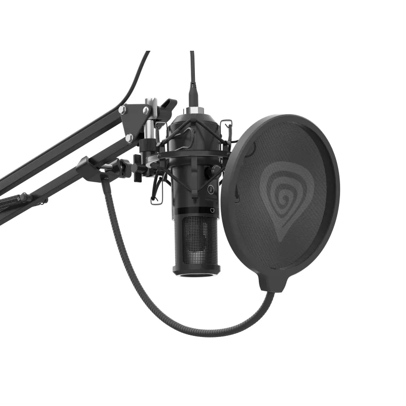 Microfone de estúdio GENESIS Radium 400 G2 preto