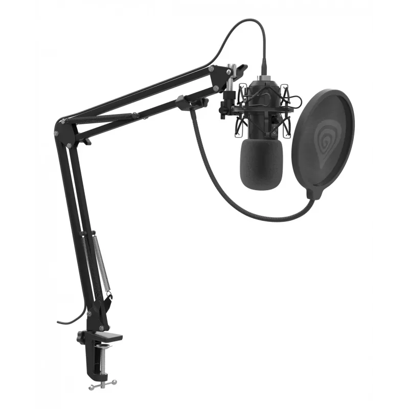 Microfone de estúdio GENESIS Radium 400 G2 preto