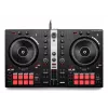 Scratcher de vinil Hercules INPULSE 300 MK2 preto, vermelho