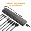 Acer 13-em-1 Type-C Minidock com fios USB 3.2 Gen 1 preto