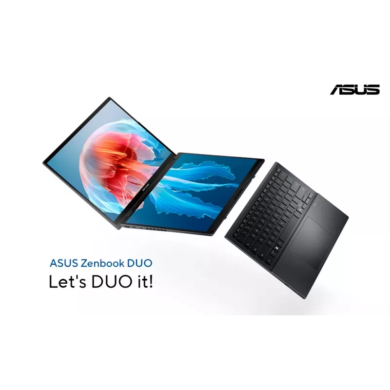 ASUS Zenbook Duo UX8406CA-QL203X Intel Core Ultra 9 285H Híbrido (2-em-1) 35,6 cm (14
