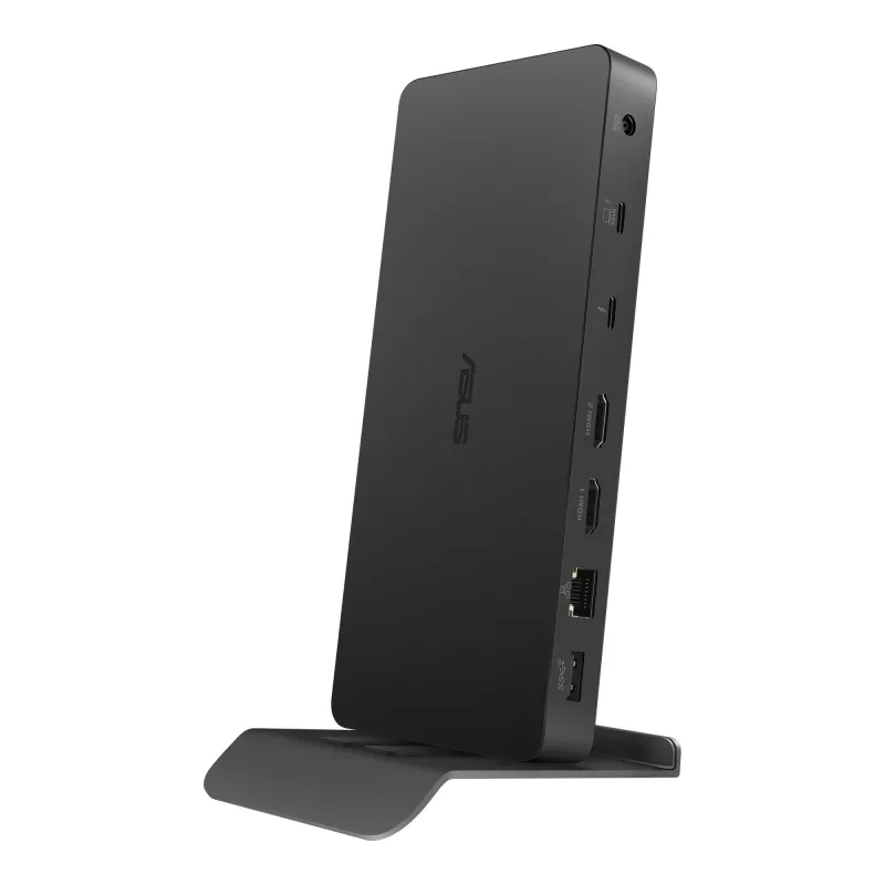 Docking station ASUS DC500 Thunderbolt 4 Triple 4K, 150W PD, 3 ecrãs, 2x HDMI 2.1, 2x USB-A, 2x USB2.0, RJ-45, MicroSD