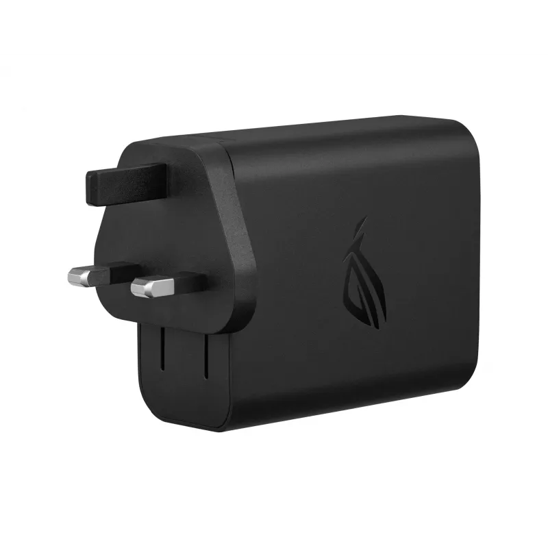 ASUS ROG 140W USB-C GaN Universal preto AC carregamento rápido interior