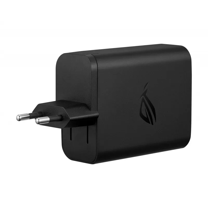 ASUS ROG 140W USB-C GaN Universal preto AC carregamento rápido interior