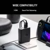 ASUS ROG 140W USB-C GaN Universal preto AC carregamento rápido interior