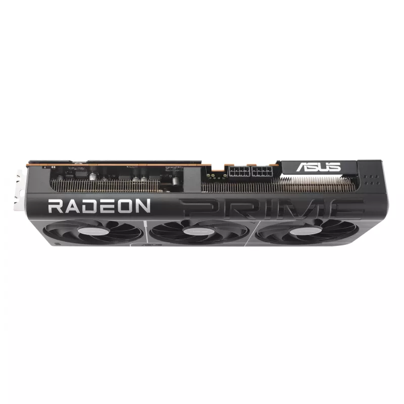 ASUS Prime Radeon RX 9070 OC 16 GB GDDR6 placa gráfica (PRIME-RX9070-O16G), PCIe 5.0, 256 bits, 3x DP, 1x HDMI, 312 mm, 2,5 slots, 3 ventoinhas