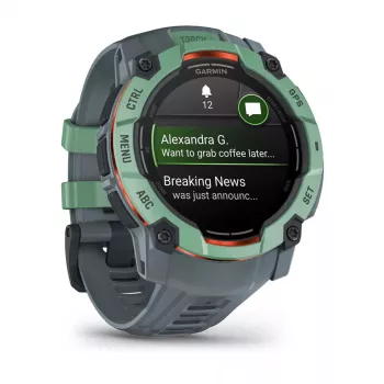Smartwatch GARMIN Instinct 3 AMOLED — caixa de 50 mm, AMOLED 1,3