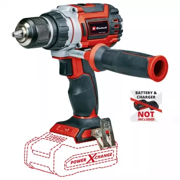 Aparafusadora com punho de pistola Einhell TP-CD 18/60 Li BL - Solo, 2000 rpm, 1,3 kg