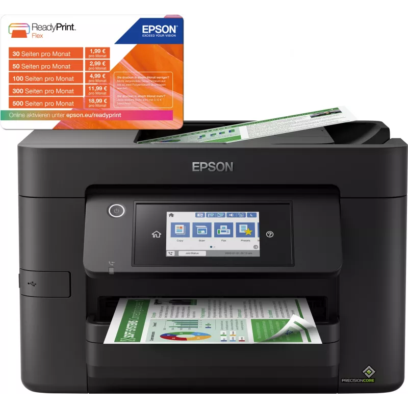 Epson WorkForce Pro WF-4820DWF jato de tinta A4 4800 x 2400 DPI 25 ppm Wi-Fi