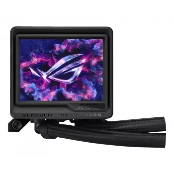 Arrefecedor líquido all-in-one para caixa de computador ASUS ROG Ryujin III 360 ARGB Extreme 12 cm preto