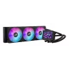 Arrefecedor líquido all-in-one para caixa de computador ASUS ROG Ryujin III 360 ARGB Extreme 12 cm preto