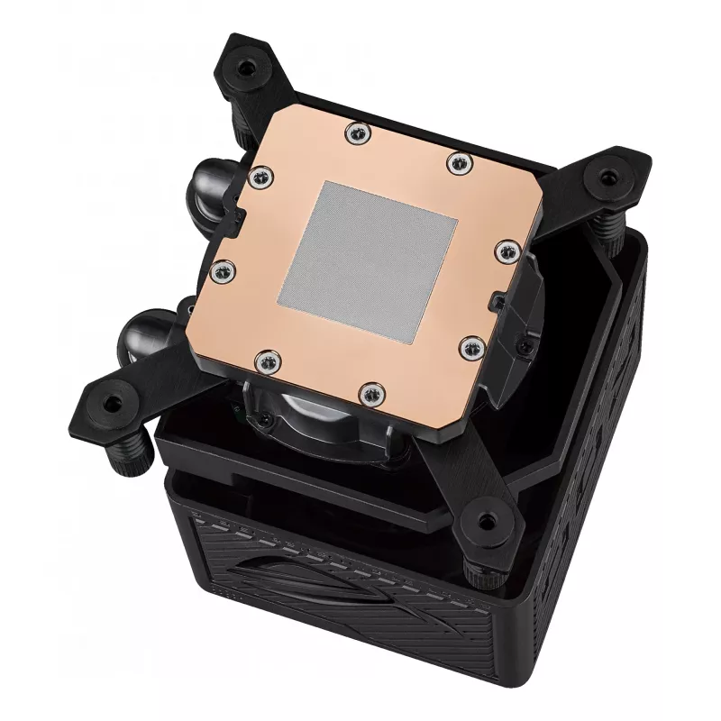 Arrefecedor líquido all-in-one para caixa de computador ASUS ROG Ryujin III 360 ARGB Extreme 12 cm preto
