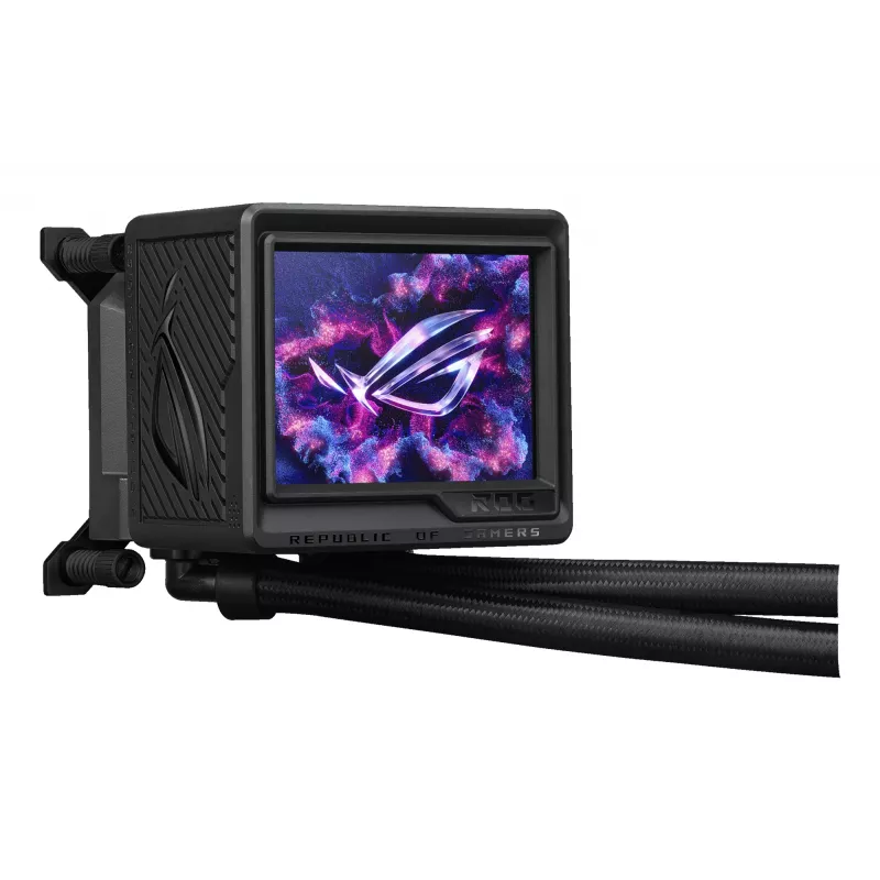 Arrefecedor líquido all-in-one para caixa de computador ASUS ROG Ryujin III 360 ARGB Extreme 12 cm preto