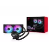Arrefecimento líquido de processador ASUS ROG Ryuo III 240 ARGB 12 cm preto