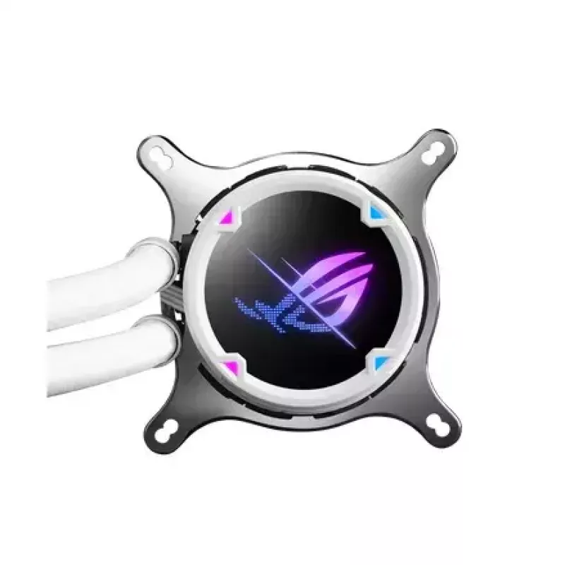 Arrefecedor líquido all-in-one de processador ASUS ROG STRIX LC II 240 ARGB 12 cm branco