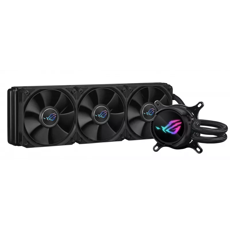 Conjunto de arrefecimento líquido de processador ASUS ROG Strix LC III 360 12 cm preto