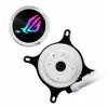 Kit de refrigeração líquida para processador ASUS ROG Strix LC III 240 ARGB White Edition 12 cm