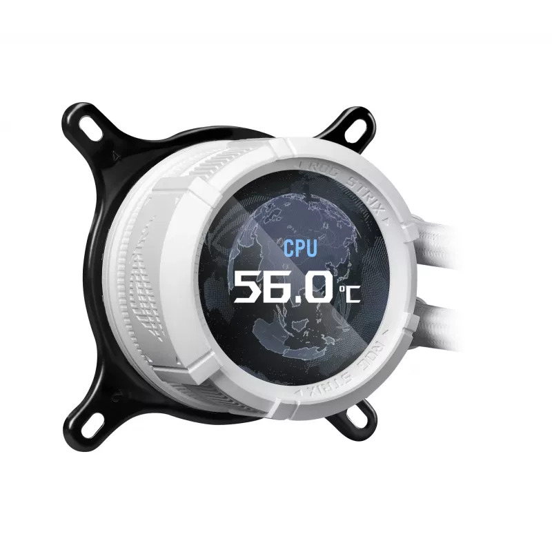 Refrigeração líquida All-in-One ASUS ROG Strix LC III 360 ARGB White Edition