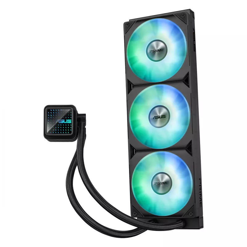 Arrefecedor líquido all-in-one para caixa de computador ASUS Prime LC 360 ARGB 12 cm preto