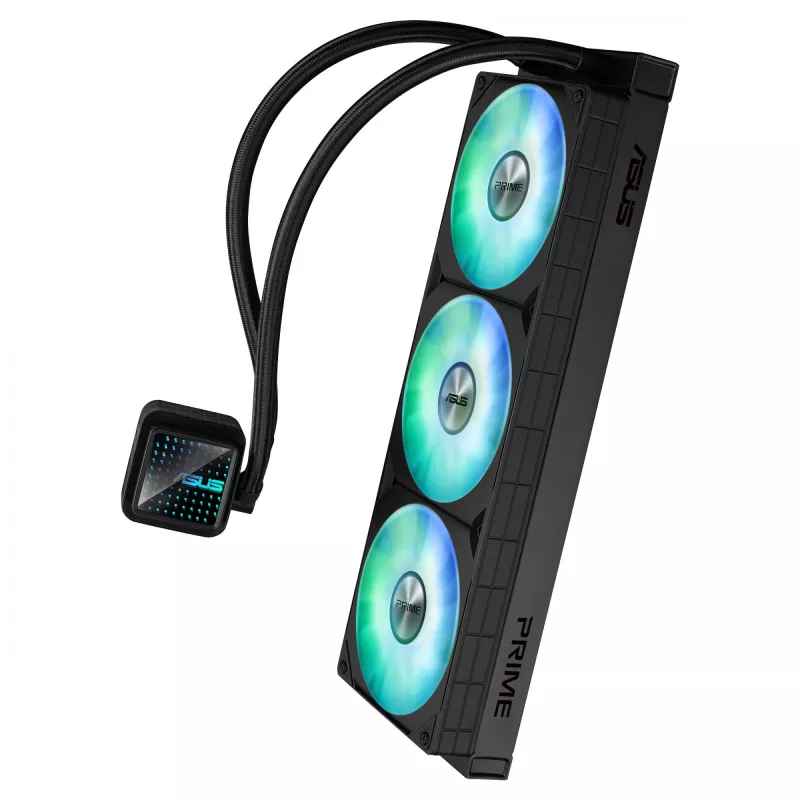 Arrefecedor líquido all-in-one para caixa de computador ASUS Prime LC 360 ARGB 12 cm preto