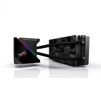 Arrefecedor líquido all-in-one de processador ASUS ROG RYUJIN 240 12 cm preto 1 unid.