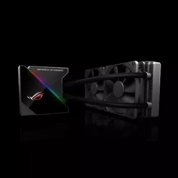 Arrefecedor líquido all-in-one de processador ASUS ROG RYUJIN 240 12 cm preto 1 unid.