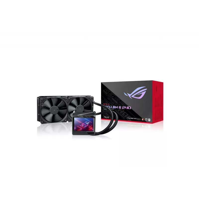 Arrefecedor líquido all-in-one de processador ASUS ROG RYUJIN II 240 12 cm preto 1 unid.