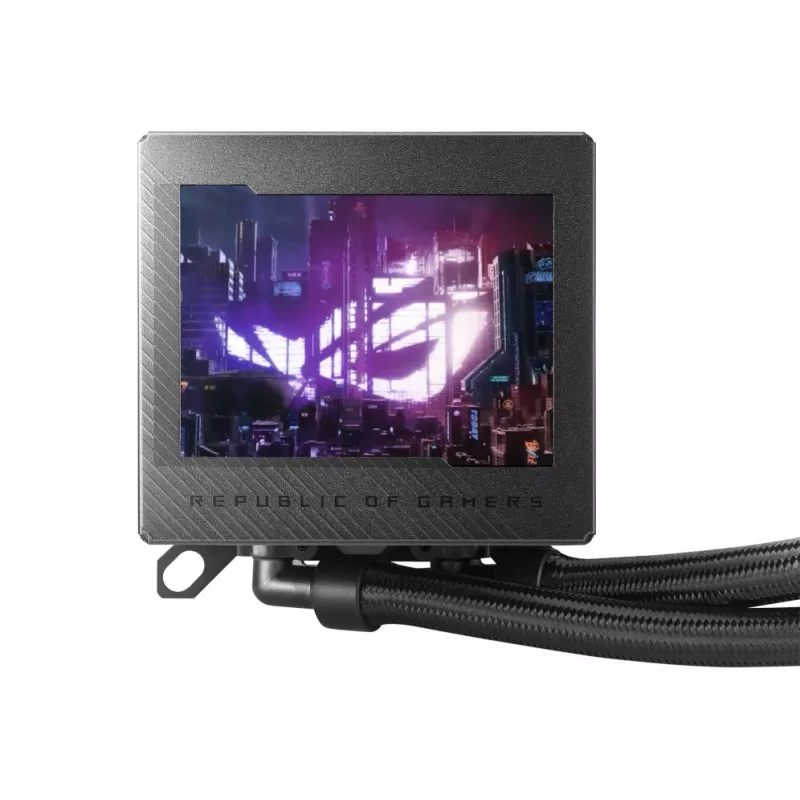 Arrefecedor líquido all-in-one de processador ASUS ROG RYUJIN III 240 12 cm preto 1 unid.