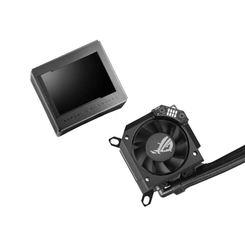 Arrefecedor líquido all-in-one de processador ASUS ROG RYUJIN III 240 12 cm preto 1 unid.
