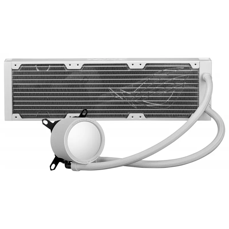 Kit de refrigeração líquida para processador ASUS ROG Ryuo III 360 ARGB White Edition 12 cm