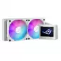 Refrigeração líquida All-in-One para processador ASUS ROG RYUJIN III 240 ARGB White Edition 12 cm 1 unid.