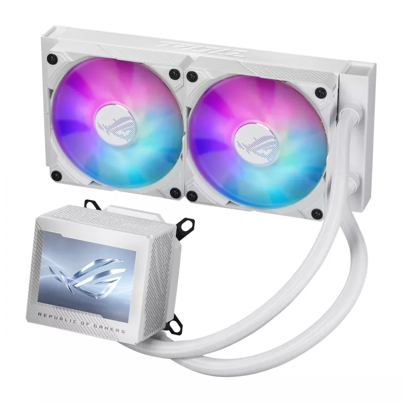 Refrigeração líquida All-in-One para processador ASUS ROG RYUJIN III 240 ARGB White Edition 12 cm 1 unid.